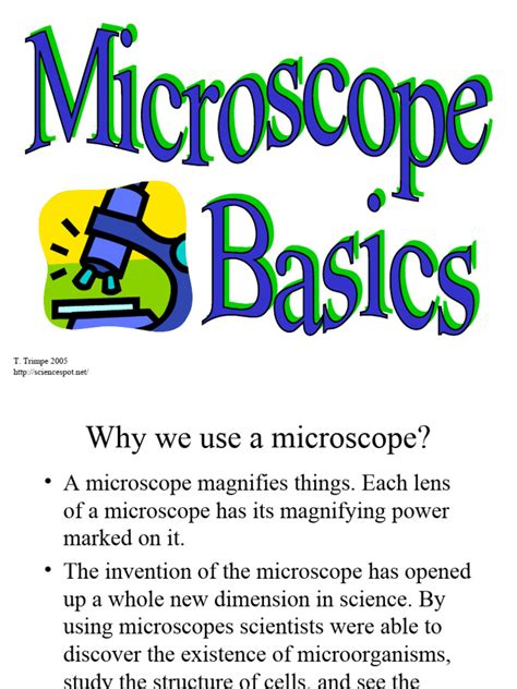 Basic Microscope Use 的图像结果