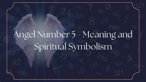 Angel Number 5 - Meaning and Spiritual Symbolism