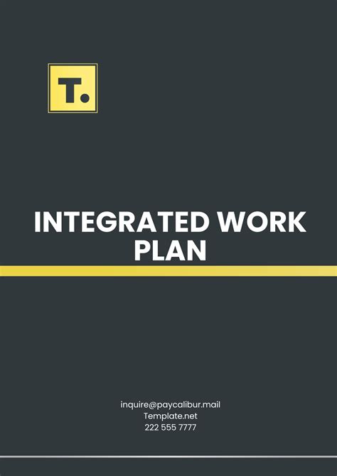 Work Plan Template 的图像结果