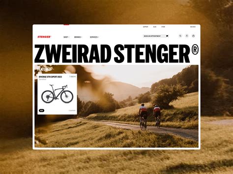 Stenger Bike - Awwwards SOTD