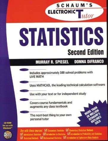 Buy Schaum's Interactive Outline of Statistics (Schaum's Interactive ...