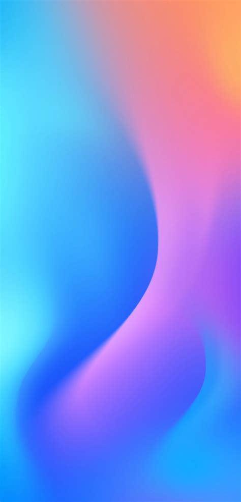 Multicolor Purple Blue And Yellow Gradient Swirly Popular — Free iPhone ...