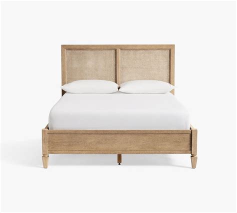 Felix Rattan Solid Wood Bed – The Leaf Crafts