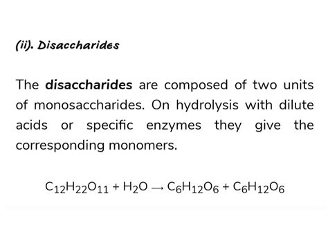 Disaccharide.Discuss about structures and functions of disaccharides ...