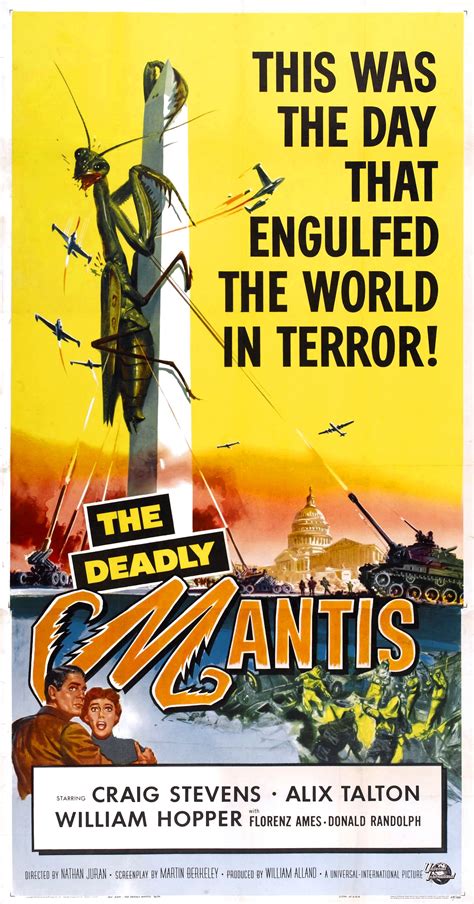 When Volcanoes Erupt! – The Deadly Mantis (1957) – The Telltale Mind