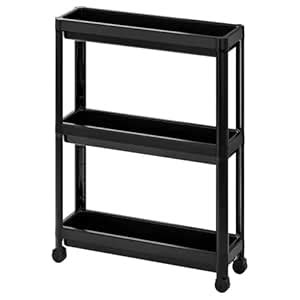 IKEA Space Saving Trolley for Home(Black) : Amazon.in: Home & Kitchen