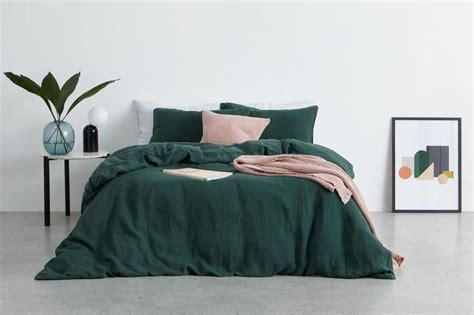 emerald green duvet cover bedroom ideas