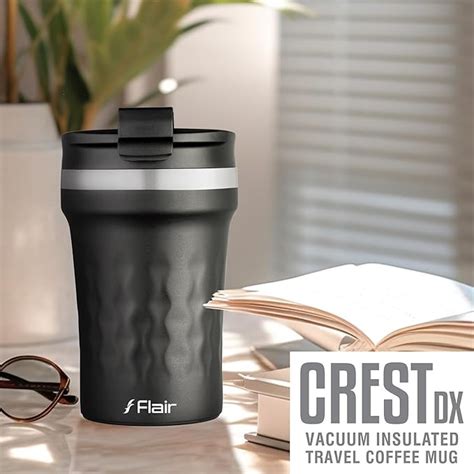 Crest DX 325ml Stainless Steel Vacuum Insulated Travel Mug | Hot & Col ...