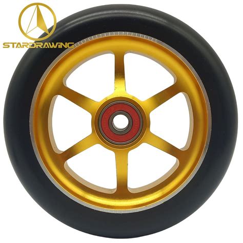 Stardrawing 100mm 110mm 120mm PRO Kick Scooter Wheels - Scooter Wheels and Kick Scooter Wheels
