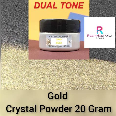 Gold Crystal Powder 20 Gram – Resinhastkala Store