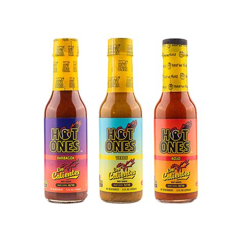 Hot Ones Los Calientes Hot Sauce Trio Pack – Lucifer's House of Heat