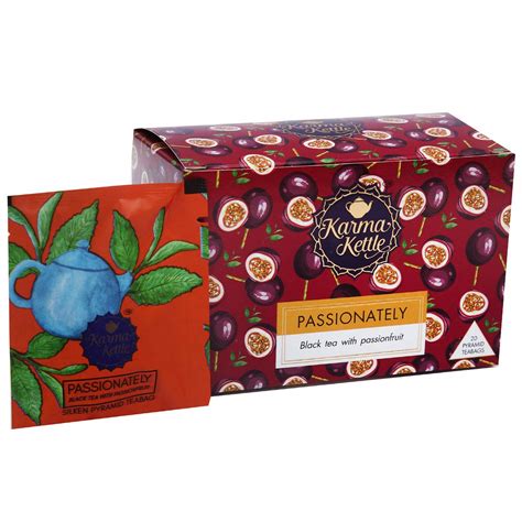 Karma Kettle Passionately Iced Tea with Assam Black Tea, Lavender ...