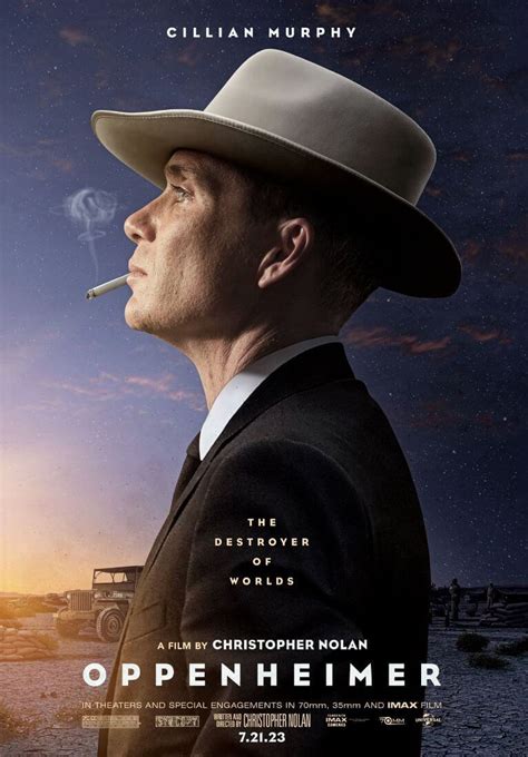 Oppenheimer - Christopher Nolan - Cillian Murphy - Hollywood Movie ...