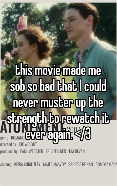 cecilia & robbie | atonement (2007) | Atonement movie, Movies quotes ...