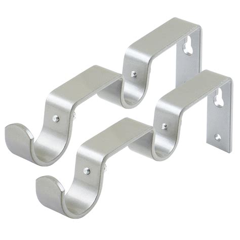Curtain Rod Mounting Brackets 8 Pack Hooks Self Adhesive Curtain Rod