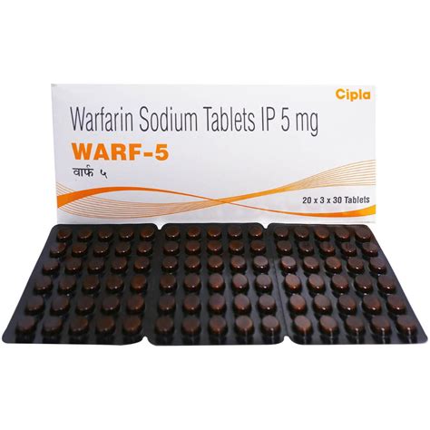 Warf-5 Tablet 30's Price, Uses, Side Effects, Composition - Apollo Pharmacy
