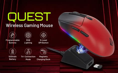 Amazon.in: Buy Archer Tech Lab Bluetooth Wireless Gaming Mouse (BT 5.3 ...
