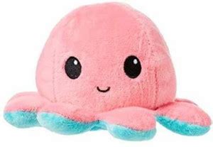 meghanshi octopus soft toy - 15 cm (Blue, Pink) ULAT PALAT - 15 cm ...