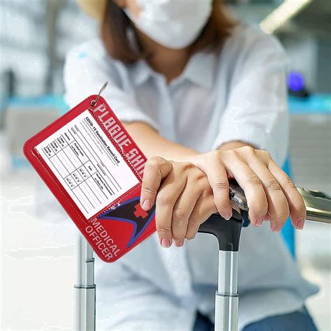 Buy Cute Reagent Card Protector with Transparent Window Vaccination ...
