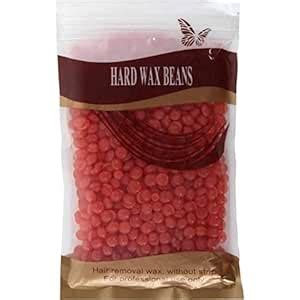 Super Marche Brazilian Hard Wax Beans For Hair Removal (100 Gram) (RED ...
