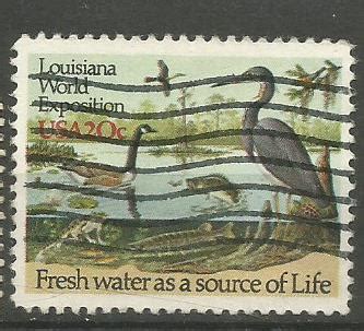 Fresh Water as a Source of Life – USA 1984 – Stamp Digest