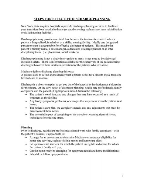 Image result for Discharge Planning Process