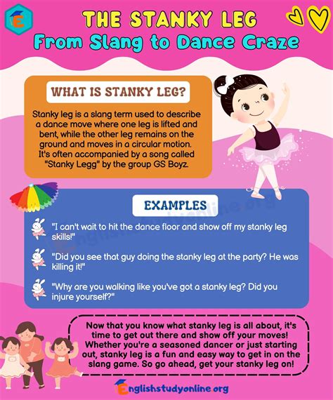 Stanky Leg Meaning: A Fun and Funky Dance Move to Try - English Study ...