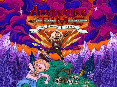 Adventure Time Bronwyn & Finn fan artwork! (By @IanHiraya on Twitter ...