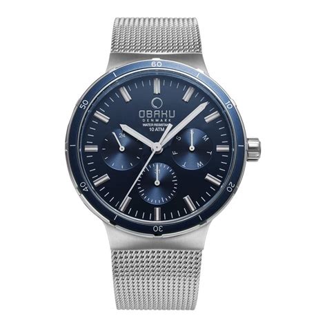 Obaku Analog Black Dial Men's Watch-V220GMCLMC : Amazon.in: Fashion