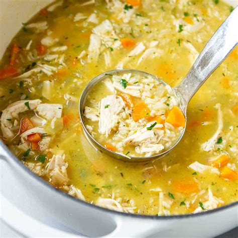 Turkey Rice Soup Recipe - Cookin Canuck