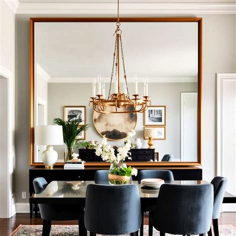 25 Dining Room Mirror Ideas To Reflect Style and Light