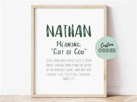 Biblical Meaning Of Nathan