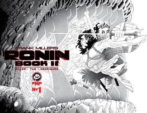 Frank Miller Variant Covers For Ronin & Ancient Enemies at Baltimore