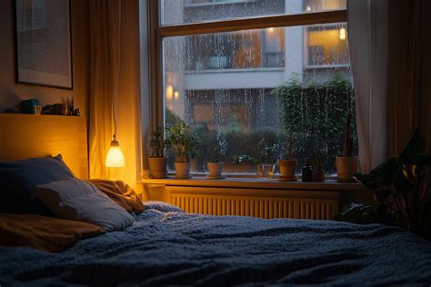 Why Do Rain Sounds Help Us Sleep Better?
