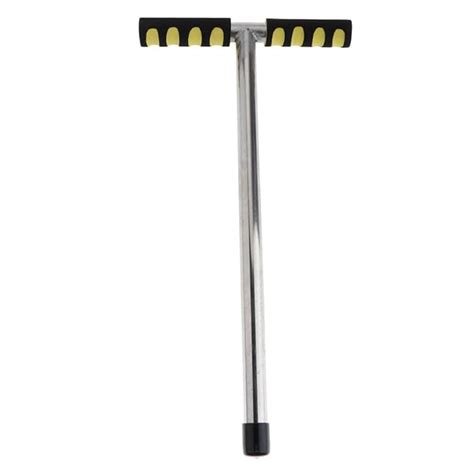 20 Inch Soil Sampler Probe, Stainless Steel T-Style Handle Soil Testing ...