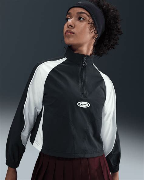Nike Sportswear Girls' 1/4-Zip Tracksuit Jacket. Nike IN