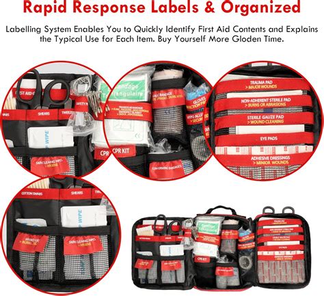 Pasenhome Labelled Trauma Kit - Compact First Aid India | Ubuy