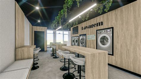 Self Service Laundry - 3D Model by GVelhinho