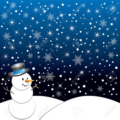 Winter Scenery Clip Art