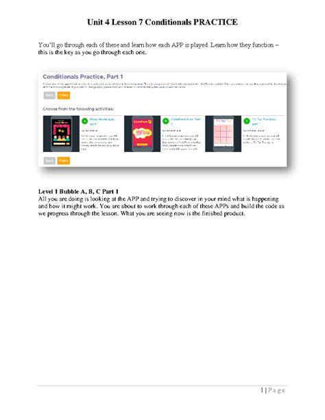 Code.org Lesson 8.2 Conditionals Practice 的图像结果