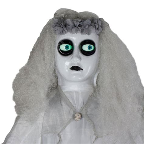 72 in. Lighted and Animated Ghost Bride Halloween India | Ubuy