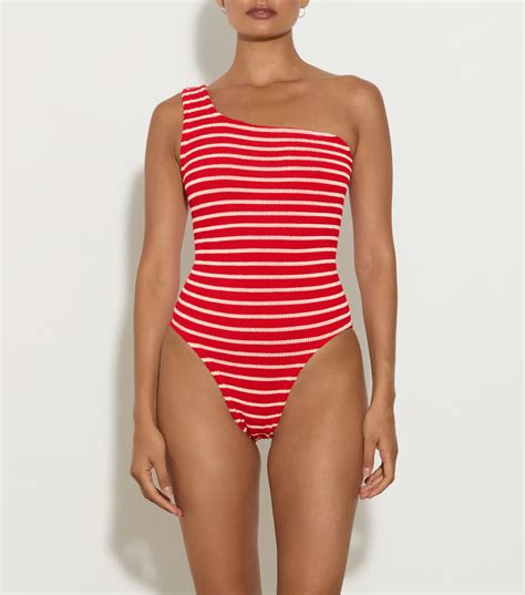 One Shoulder Swimsuits | Hunza G