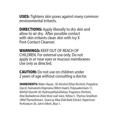 Mua CoreTex Ivy X Pre-Contact Poison Ivy Protection Gel (4 oz. Spray ...