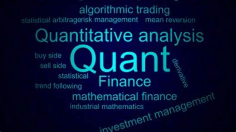 What is Quant Finance?