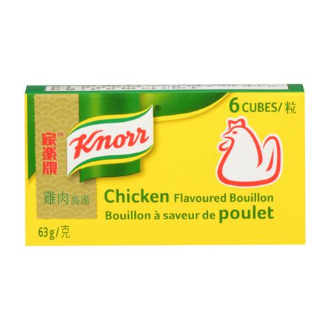 Knorr Chicken Flavoured Bouillon Cubes, 63g/2.2 oz.