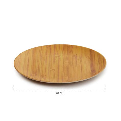 Daily-Use Eco-Friendly Bamboo Fiber Plate: Stylish & Sustainable