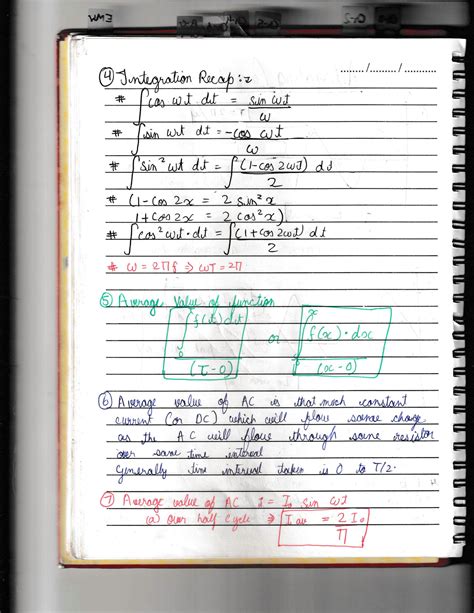 Alternating Current Formula Sheet 的图像结果