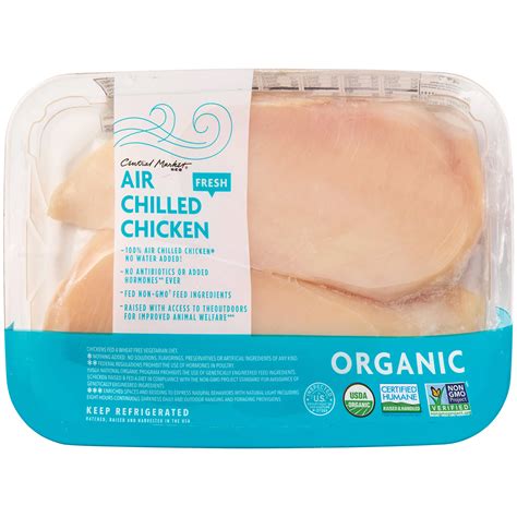 Central Market Organic Air-Chilled Boneless Skinless Chicken Breasts ...