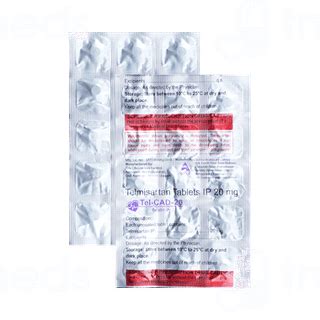 Tel Cad 20 Tablet 15: Uses, Side Effects, Price & Substitutes