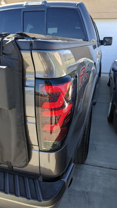 Alpha Rex LED taillights for my 2013, Pro-Series red smoke for an OEM ...